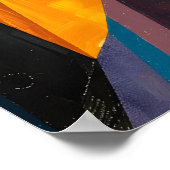 Impression de ville inspirée de Matisse Colorée (Coin)