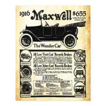 Impression de voiture vintage Maxwell Automobile W