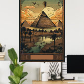 Impression de voyage à Gizeh, Gizeh - Egypte Cadea (Bureau à domicile)