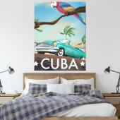 Impression de voyage Cuba vintage rétro (Insitu(Chambre))