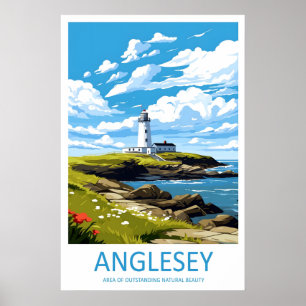 Impression de voyage d'Anglesey sur toile Anglesey