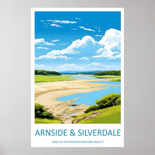 Impression de voyage d'Arnside et Silverdale - Art (Devant)