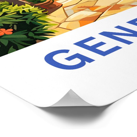 Impression de voyage de Generalife Espagne (Coin)