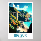 Impression de voyage du parc national de Big Sur,  (Devant)