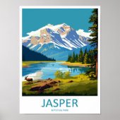 Impression de voyage du parc national Jasper Art m (Devant)