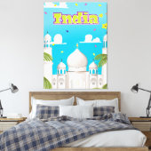 Impression de voyage en Inde en dessin animé. (Insitu(Chambre))