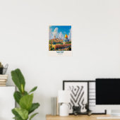 Impression de voyage en Palestine, Dôme du Rocher, (Bureau à domicile)