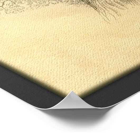 Impression d'écureuil vintage (Coin)