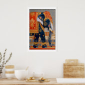 Impression d'éléphant indien, défenses ornées et à (Cuisine)