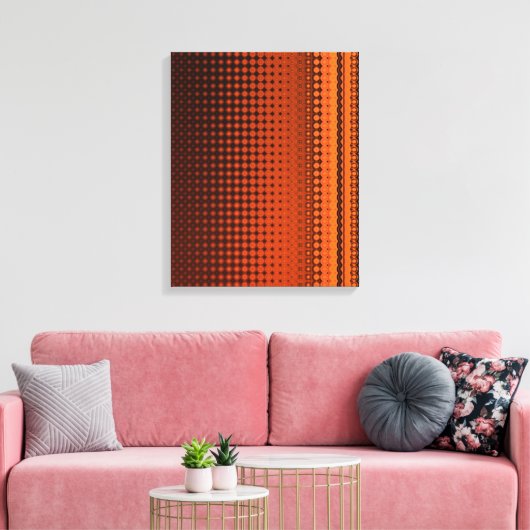 Impression d'enveloppes de toile Abstrait enmaillé (Insitu(Salon))