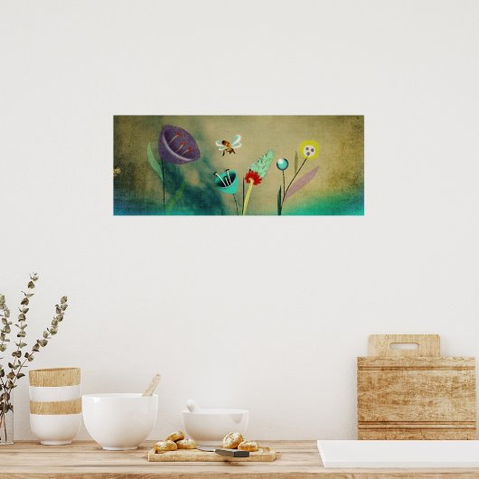 Impression des abeilles itinérantes (Cuisine)