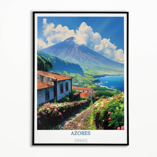 Impression des Açores - Affiche des Açores - Impre