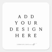 Impression des autocollants (Devant)