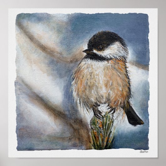 Impression des beaux-arts de Chickadee (Devant)
