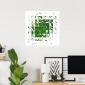 Impression des blocs d'herbe (Bureau à domicile)