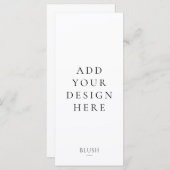 Impression des cartes de programme 4 po x 9 po (Devant / Derrière)