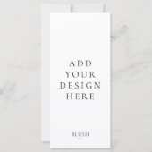 Impression des cartes de programme 4 po x 9 po (Devant)