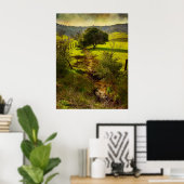 Impression des chênes roulants (Bureau à domicile)