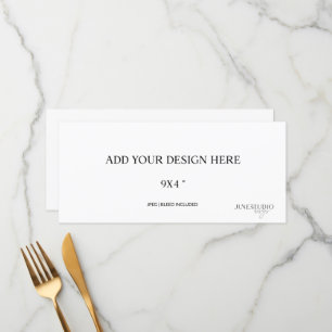 Impression des en-têtes de carte de carte de siège