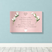 Impression des fleurs (Insitu (Plancher de Bois))