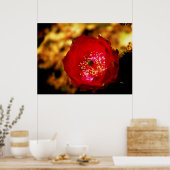 Impression des fleurs du désert (Cuisine)