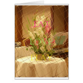 Impression des fleurs reflétées (Devant)