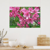 Impression des fleurs roses (Cuisine)