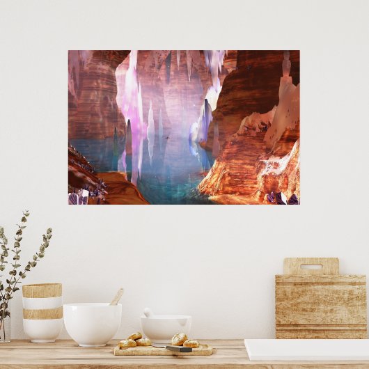 Impression des grottes brillantes (Cuisine)