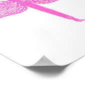Impression des libellules de couleur personnalisée (Coin)