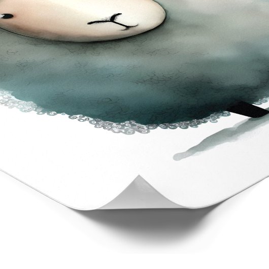 Impression des moutons mignons (Coin)