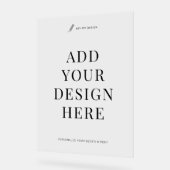 Impression des signes acryliques personnalisés tra (Angle)