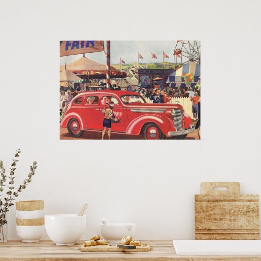 Impression desoto des années 1940 (Cuisine)