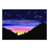 Impression Diamond Night Photo (Devant)