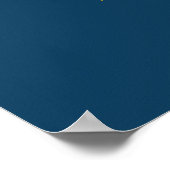 Impression d'ingénieur quantique or bleu royal (Coin)