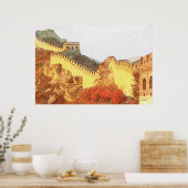 Impression d'insigne de la Grande Muraille (Cuisine)