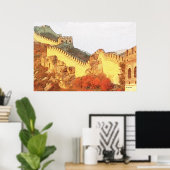 Impression d'insigne de la Grande Muraille (Bureau à domicile)