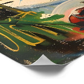 Impression d'intérieur de restaurant vintage éléga (Coin)