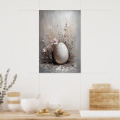 Impression d'oeuf de Pâques, Oeuf de Pâques vintag (Cuisine)