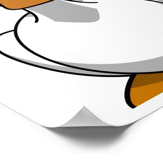 Impression d'oie - Image de dessin (Coin)