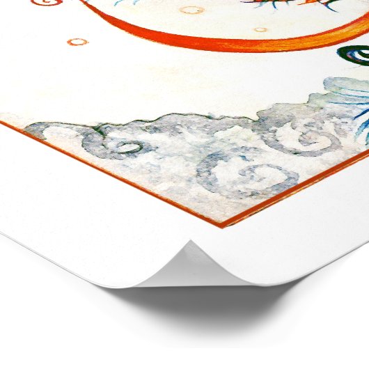 Impression d'oiseaux d'incendie (Coin)