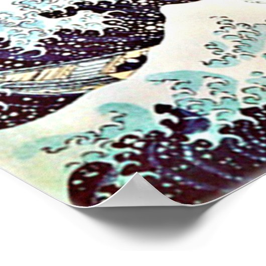 impression d'ondes japonaises (Coin)