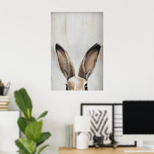 Impression d'oreilles de lapin de Pâques, cottagec (Bureau à domicile)
