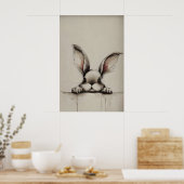 Impression d'oreilles de lapin de Pâques, Lapin ru (Cuisine)
