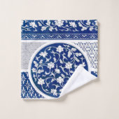Impression d'ornement floral classique (Gant de toilette)