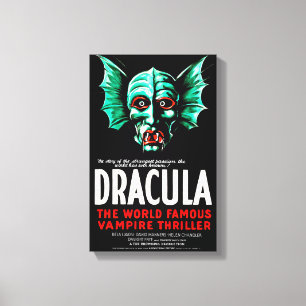 Impression Dracula Stretched Canvas vintage '1931'