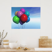 Impression du bloc de ballons de fête (Cuisine)