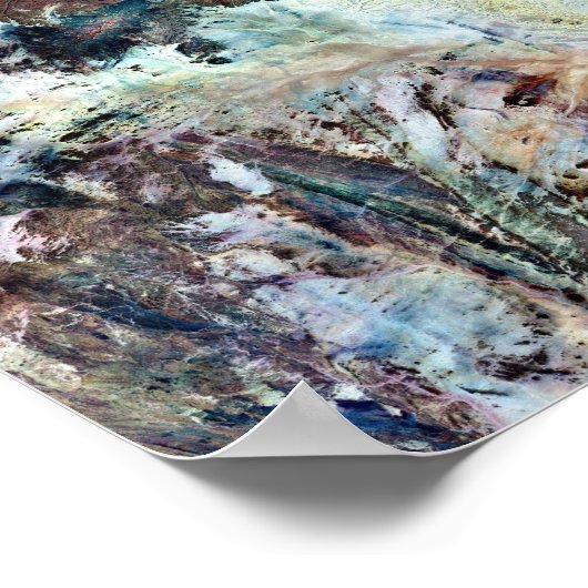 Impression du canevas aquarelle (Coin)