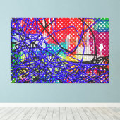 Impression du canevas de chaînes de perte (Insitu (Plancher de Bois))