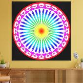 Impression du canevas de fleurs d'été (Insitu(Salon))