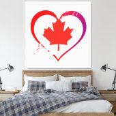 Impression du canevas de la fête du Canada (Insitu(Chambre))